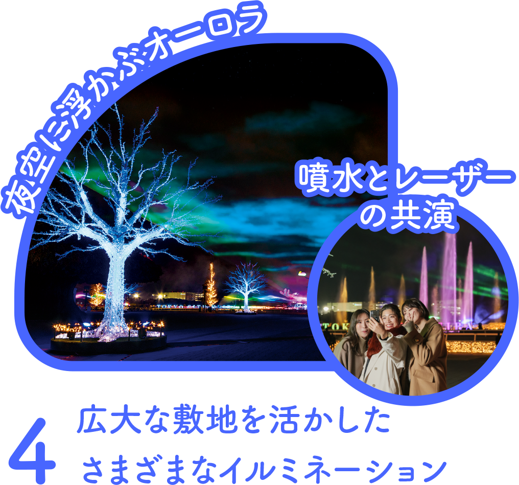 東京メガイルミの楽しみ方 東京メガイルミ21 22